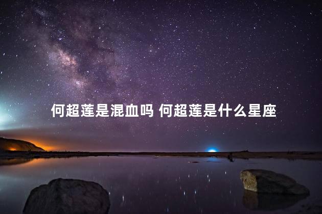 何超莲是混血吗 何超莲是什么星座